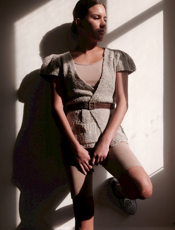 Vintage suede FENDI Belt, NIKE Flyknits