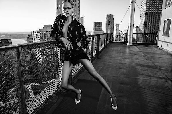 Saint Laurent NYC rooftops Celine acne off white Jacquemus centenera Blogger b&w fashion photography timeless Vogue inspo textures body timeless moss bruce weber lindbergh newton avedon demarchelier meisel doisneau Alaia Chanel YSL vintage