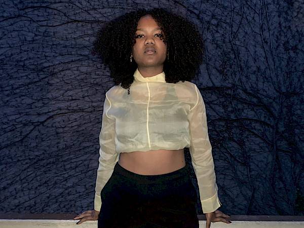 Fatima Silk organza silk yellow Laurèl Escada Transparent the row Bella Vetements Kim K high waist