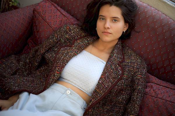 Luzi boheme Missoni blazer wool autumn look Ralph Lauren Pants